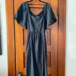NWT Black Middi Dress